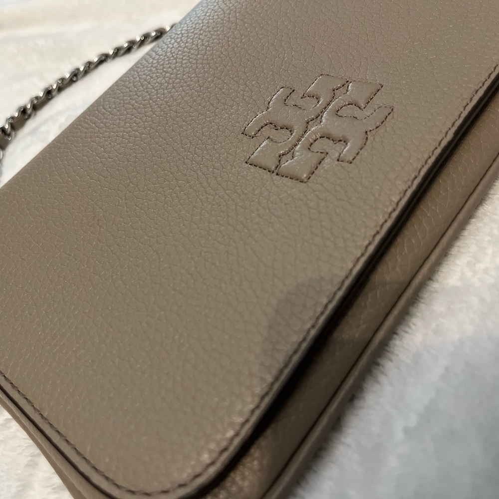 Tory Burch Taupe Crossbody Bag